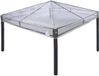 vidaXL Gazebohoes Vervanging 300 x 300 x 26 cm Transparant PVC