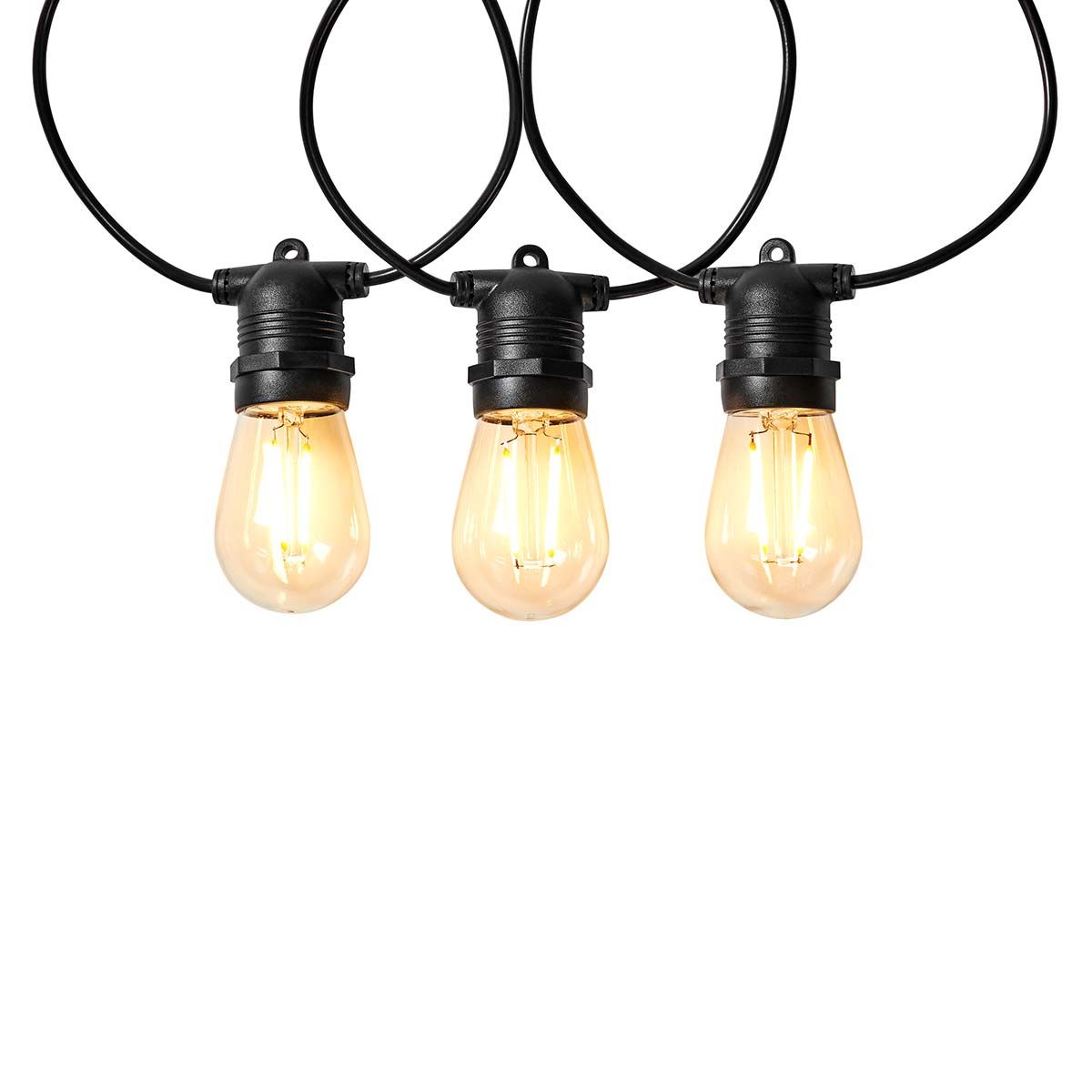 Nedis Smart Wi-Fi LED Wall Light - Black - 10 LEDs - 9m - Warm White - Dimmable