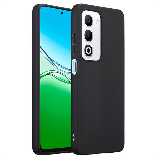 imoshion Hoesje - Geschikt voor Oppo A5 5G - Color Backcover - Zwart