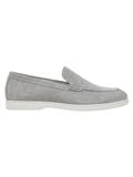 Vercate Florence Loafer Instapper Italiaans Suède Leer Heren Schoen Grijs Maat 42