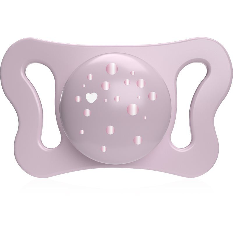 Chicco PhysioForm Micrò, fopspeen voor pasgeborenen, licht, met mini-borst, ergonomische vorm, ondersteunt de juiste ontwikkeling van de mond, 0-2 maanden, 2 stuks, roze/paars