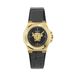 Versace Hera VE8D00324 Horloge - Leer - Zwart - Ø 37 mm