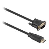 T'nB HDMIVGA2 video kabel adapter 2 m VGA (D-Sub) HDMI Zwart