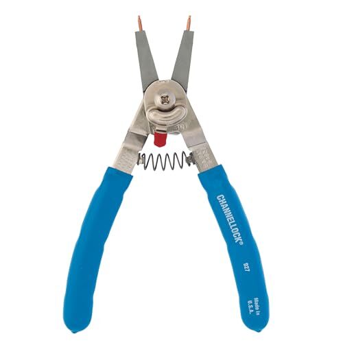 CHANNELLOCK CHANNELLOCK K06019 CHL927 8-inch Retaining Ring Plier, Rood, 203mm