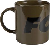 Fox Ceramic Mug 350ml - Green & Black Logo