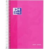Oxford Schoolagenda 2021/2022, weekweergave, omslag, 8. (12 x 18 cm), roze