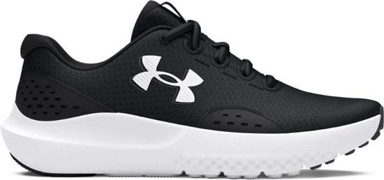 Under Armour UA BGS Surge 4 Hardloopschoenen Kinderen - Zwart - Maat 37