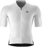 Gonso Sitivo Jersey Heren Wit/Zwart Maat L Korte Rits Synthetisch