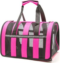AnyPrice® Draagtas voor Honden & Katten - Reistas - Kattentas - Hondentas - Geschikt Voor Vliegtuig - Roze