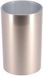 Tendance Monaco Tandenborstelhouder/Beker - Zilver - 320ml - Rond - Kunststof - Metaaleffect