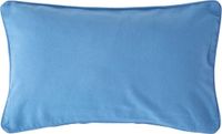 Homescapes Blauwe katoenen kussenhoes 30 x 50 cm