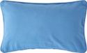 Homescapes Blauwe katoenen kussenhoes 30 x 50 cm