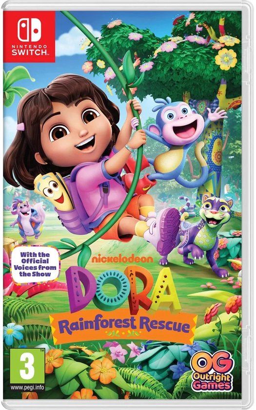 Outright Games Dora: Rainforest Rescue - Nintendo Switch - Standard Edition