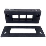 TRU COMPONENTS DVK-W3 Kabelinvoeringsplaat Klem-Ø (max.) 16 mm Polyamide Zwart 1 stuk(s)
