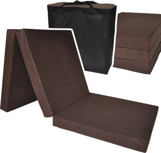 Viking Choice Logeermatras - bruin - 195 x 80 x 10 cm