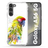 Cokitec Samsung Galaxy A56 5G hoesje papegaai geel