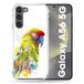 Cokitec Samsung Galaxy A56 5G hoesje papegaai geel