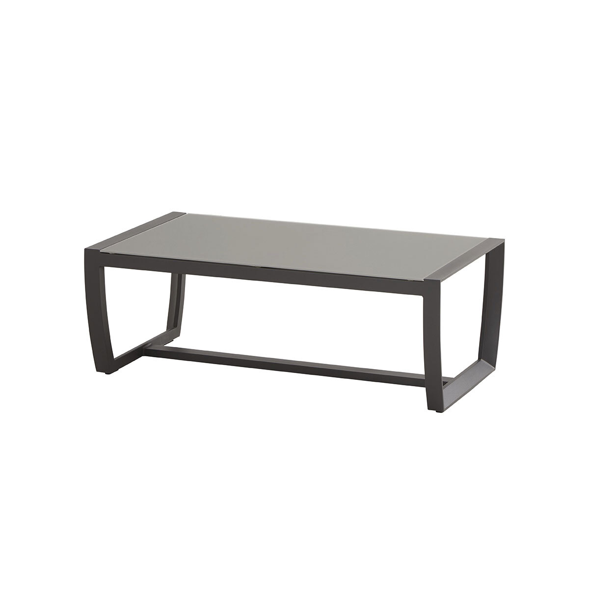 Taste by 4 seasons Mauritius lounge tuintafel 110x60xH40 cm Matt carbon Taste4SO