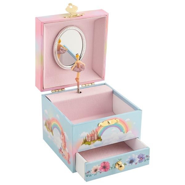 Goki 15556 Muziekdoos - Roze/Lichtblauw - Meisje