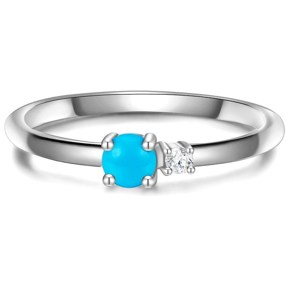 Glanzstücke München Zilveren ring Sterling zilver Zirkonia - Dames