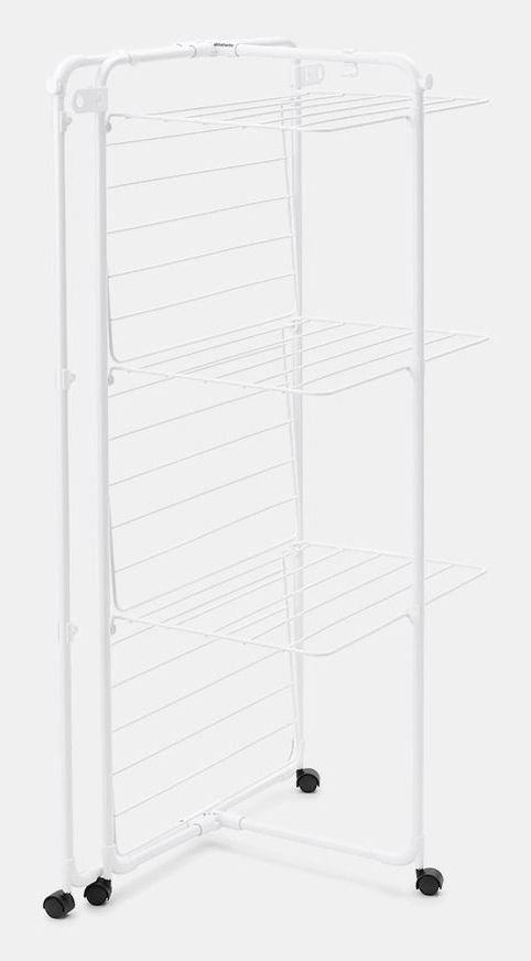 Brabantia HangOn Droogtoren - 23 m - Inklapbaar Wasrek - White