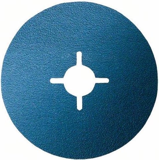 Bosch - Fiberschuurschijf voor haakse slijpmachine, zirkoonkorund 180 mm, 22 mm, 24