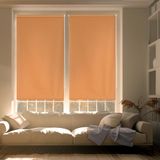 Blindecor Liso BK Zeus zonder gereedschap, 100% ondoorzichtig, oranje, 42 x 180 cm (B x H)