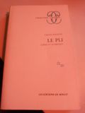 Le Pli: Leibniz et le Baroque Paperback