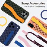 Callbuddy Hoesje met Strap geschikt voor Apple iPhone 17 Pro - Epic Black