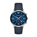 Emporio Armani AR11226 Heren Polshorloge - Blauw Staal