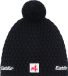 Eisbar Trail Pompon MÜ SA Dames Muts Zwart One Size