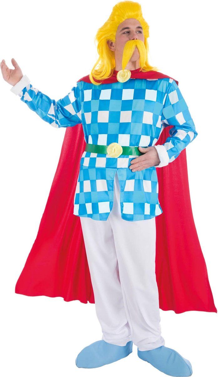 CHAKS - Asterix en Obelix Kakafonix kostuum voor volwassenen - XL - Polyester - EAN: 3661652042793
