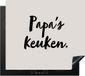Merkloos KitchenYeah® Inductie beschermer 59x51 cm - Papa's keuken - Inductiemat