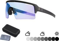 BBB Cycling Fotochromatische Fietsbril - Lichtgewicht Wielrenbril met Meekleurende Glazen - Anti Condens - MLC Blauw- Fuse PH BSG-65PH