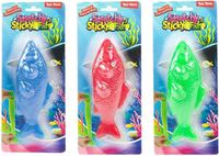 Toi-Toys Fun Super Rekbare Kleverige Vis Neon Koi