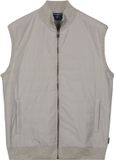Baileys Heren Bodywarmer Gewatteerd Katoenmix Tussenjas Mid Gray
