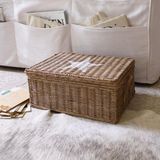 LOBERON Mand Carcans brun/blanc