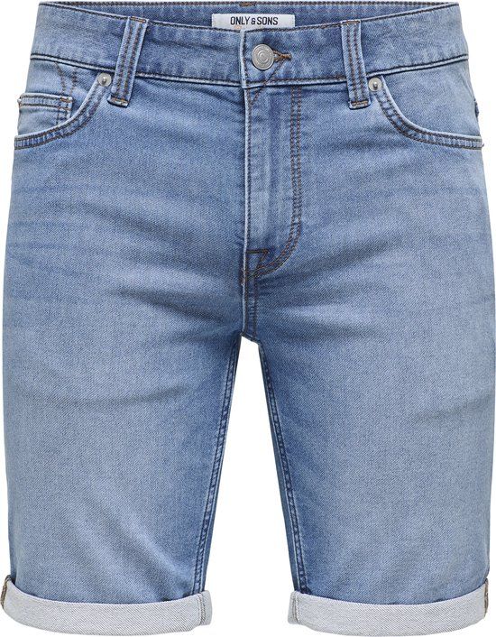 ONLY & SONS ONSPLY LIFE JOG BLUE SHORTS PK 8584 NOOS Heren Broek - Maat L