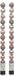 Decoris Mini boules de Noël - 28x pc - rose clair - D3 cm - plastique - décoration de Noël
