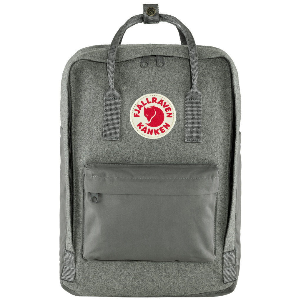 Fjällräven Kånken Re-Wool 15" Granite Grey 18L