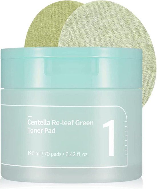 Numbuzin No.1 Centella Re-leaf Green Toner Pad 190ml (70ea)