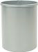 Vepa Bins V-part Ronde Papierbak 15 Liter Staal Zilver