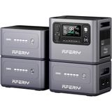 AFERIY P280 Powerstation Set 8192Wh LiFePO4 – 2800W AC, inclusief 3 extra batterijen