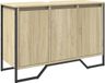vidaXL Wastafelkast 91x35x60 cm bewerkt hout sonoma eikenkleurig