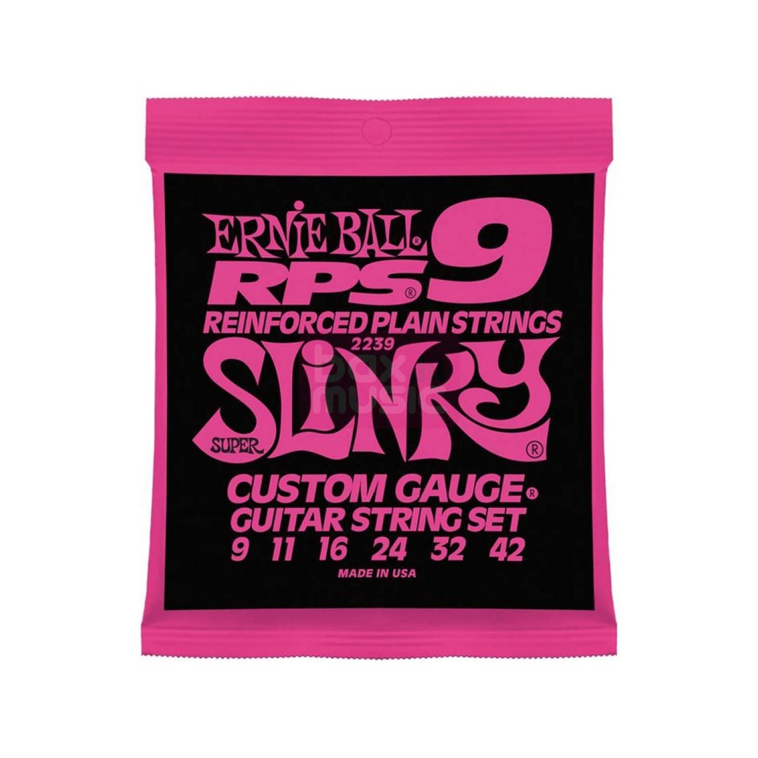 Ernie Ball 2239 RPS 9 Super Slinky snarenset