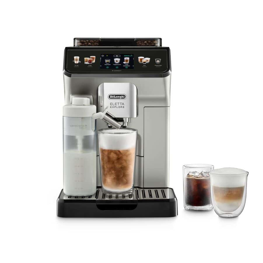 De'Longhi Eletta Explore ECAM450.65.S Volautomatische Espressomachine - Zilver
