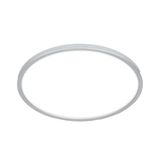 BRILONER - LED plafondlamp met indirect licht, vlak, IP44 spatwaterdicht, LED plafondlamp, LED paneel, badkamerlamp, badkamerlamp, keukenlamp, natte ruimte verlichting, 29x4cm (DxH), mat chroom