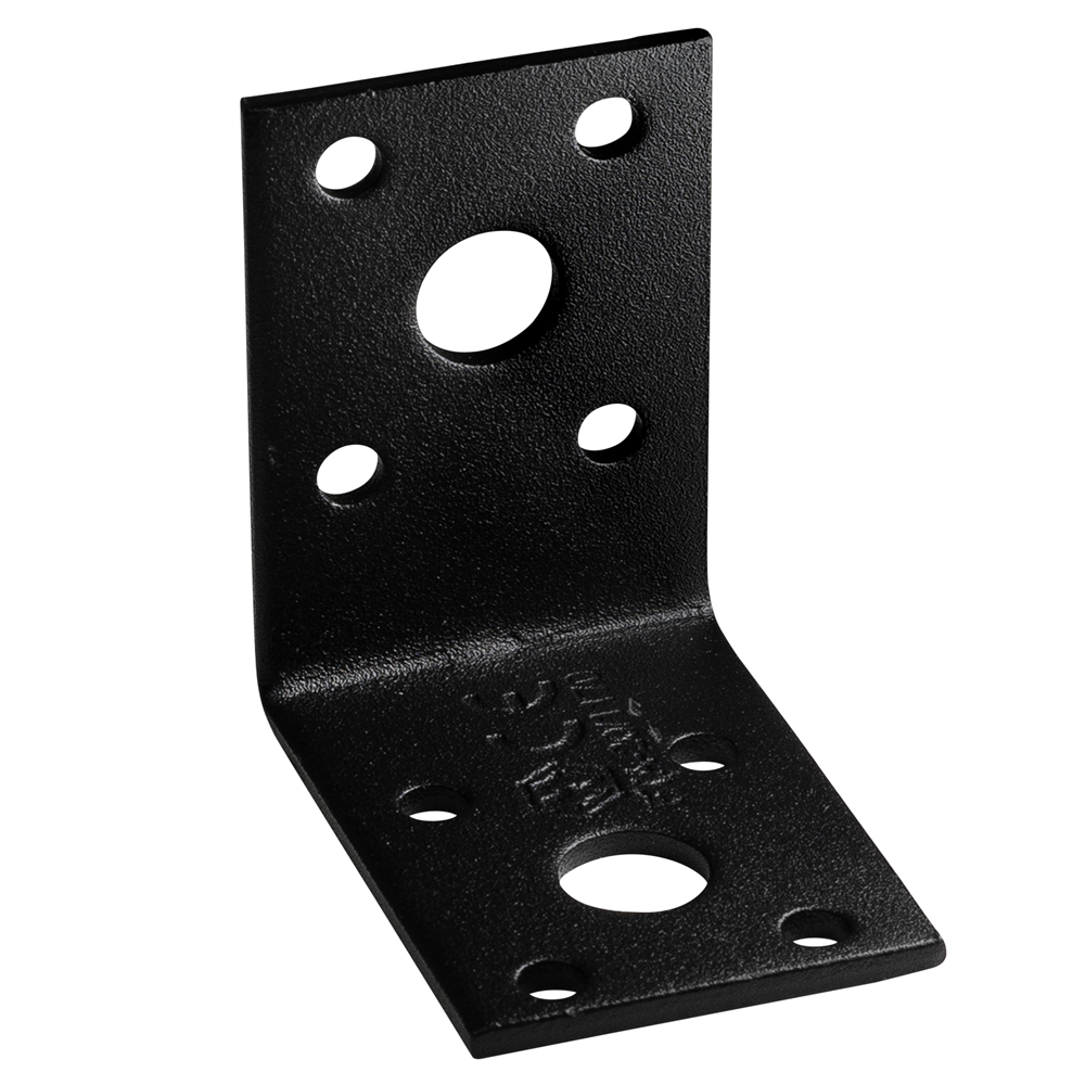 Waelbers Hoekanker 50x50x35mm zwart TXT - 100 Stuk(s)