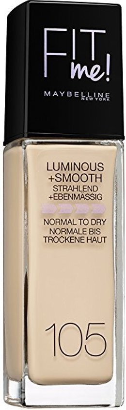 Maybelline Fit Me Luminous + Smooth Foundation - 105 Natural Ivory