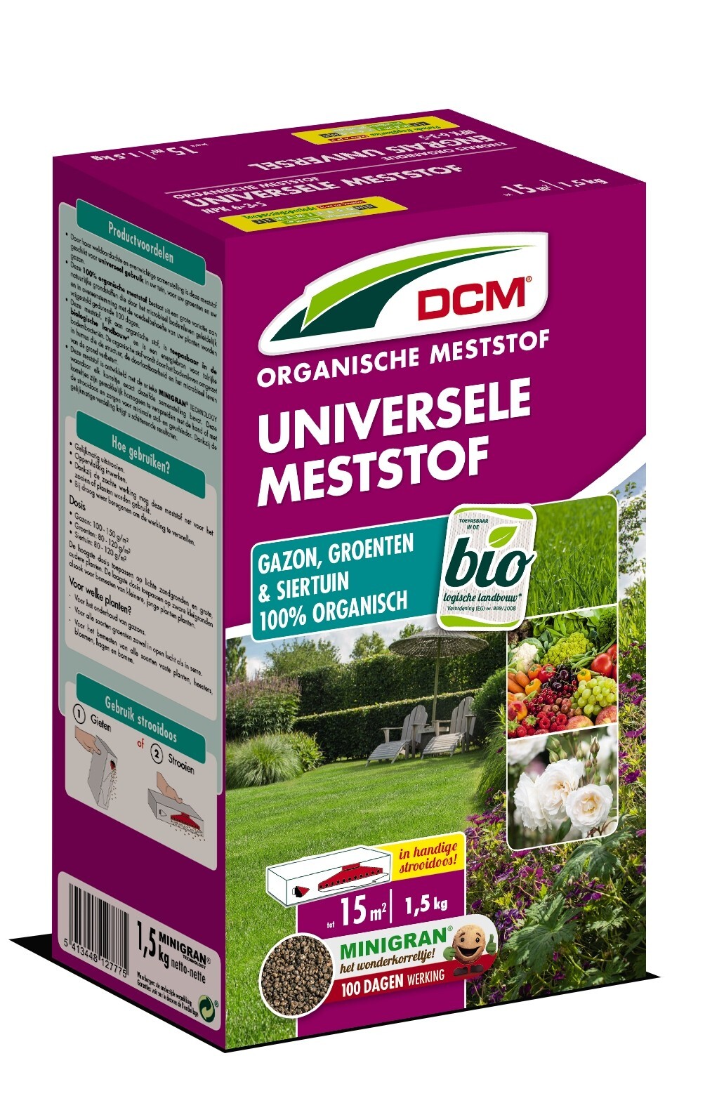 DCM Meststof Universeel 1,5 kg